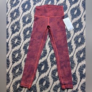Lululemon high rise 25” Wunder Train Legging